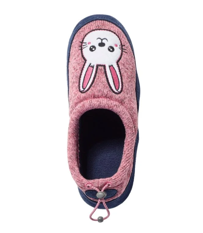 Kids'' Sweater Fleece Slippers, Motif - Image 5