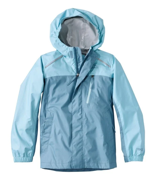 Kids'' Trail Model Rain Jacket, Colorblock