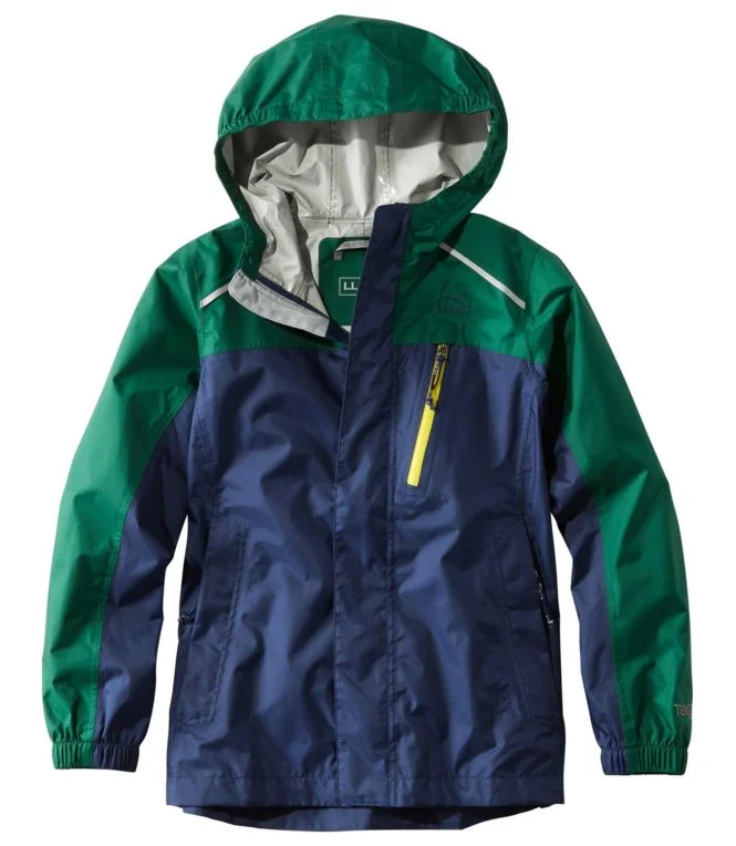 Kids'' Trail Model Rain Jacket, Colorblock - Image 11