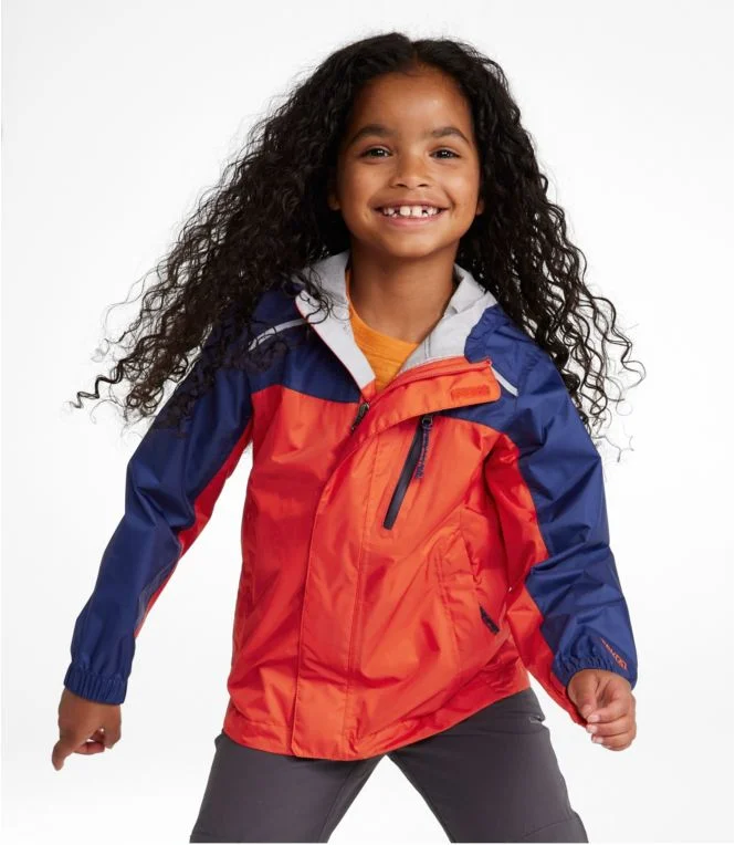 Kids'' Trail Model Rain Jacket, Colorblock - Image 4