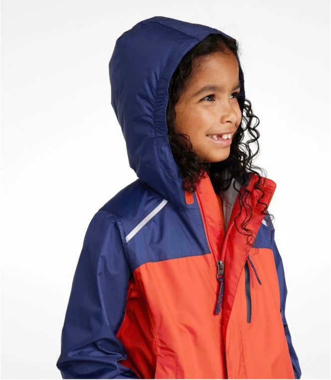 Kids'' Trail Model Rain Jacket, Colorblock - Image 5