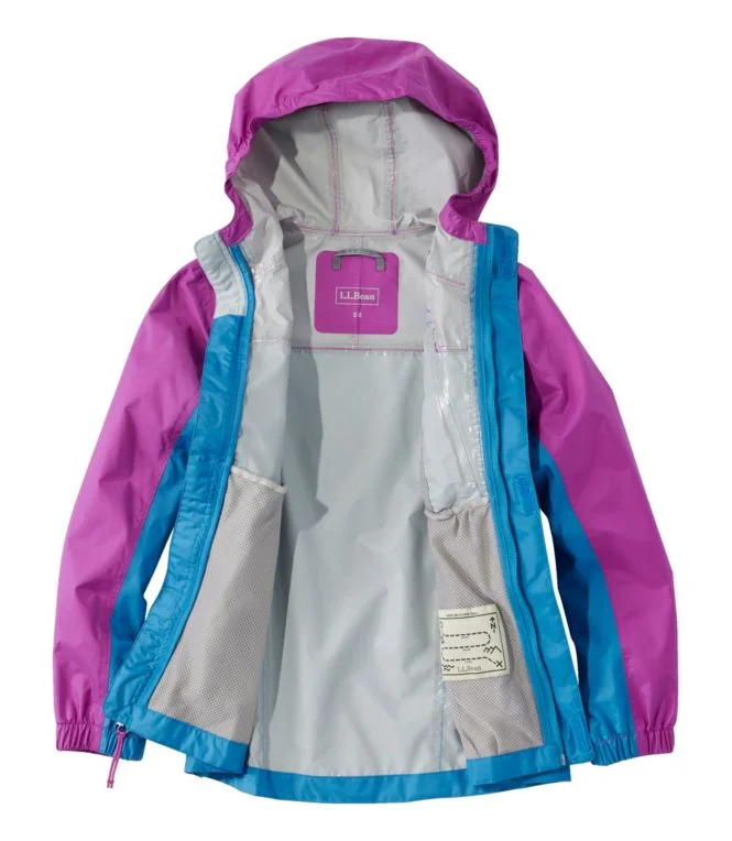 Kids'' Trail Model Rain Jacket, Colorblock - Image 6