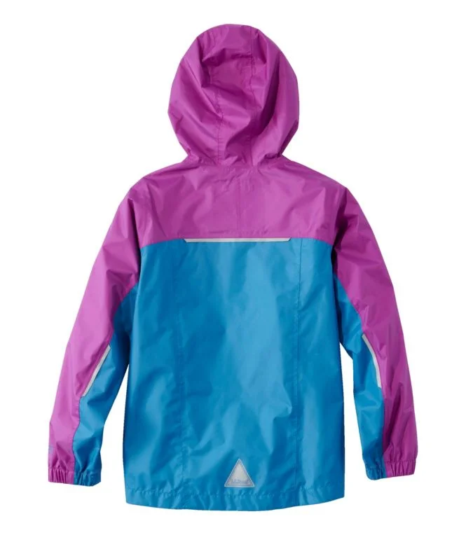 Kids'' Trail Model Rain Jacket, Colorblock - Image 7