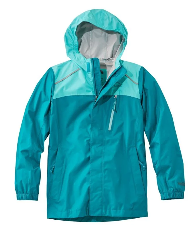 Kids'' Trail Model Rain Jacket, Colorblock - Image 9