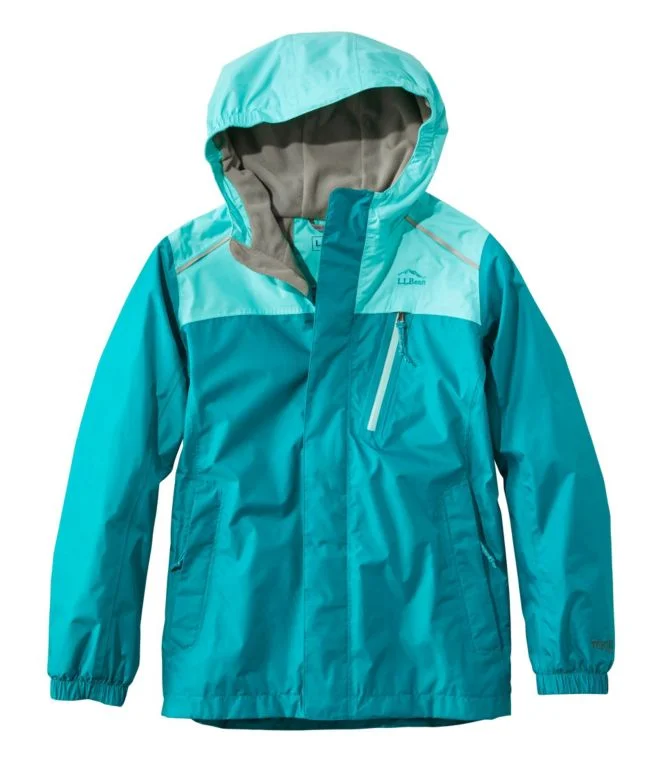 Alternative view of Kids'' Trail Model Rain Jacket, Lined, Colorblock