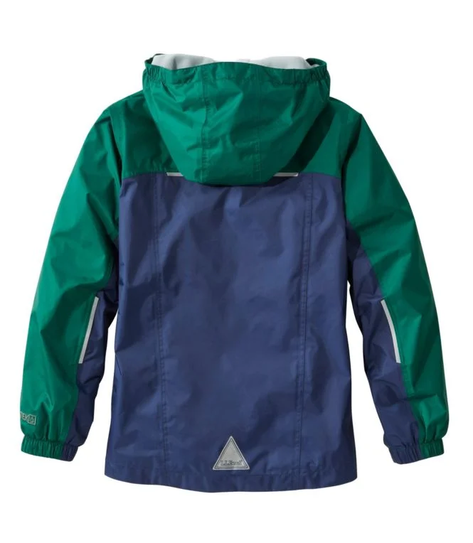 Kids'' Trail Model Rain Jacket, Lined, Colorblock - Image 7