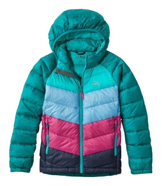 Kids'' Ultralight 650 Down Jacket, Colorblock - Image 11