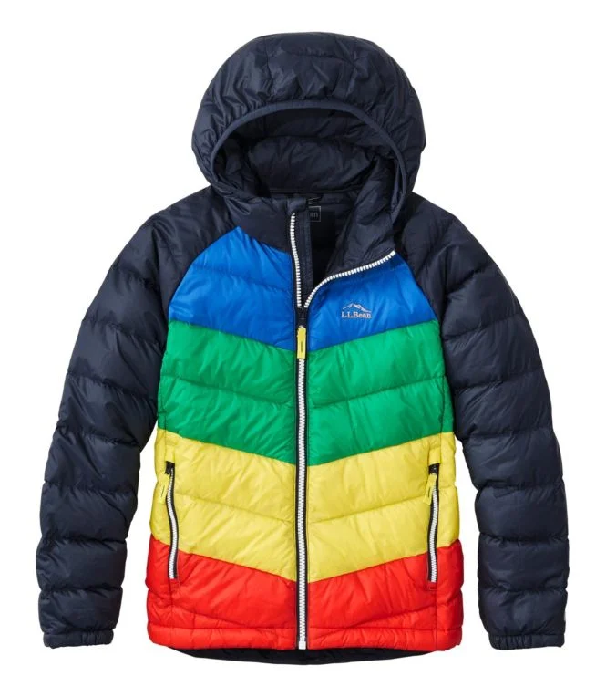 Kids'' Ultralight 650 Down Jacket, Colorblock - Image 12