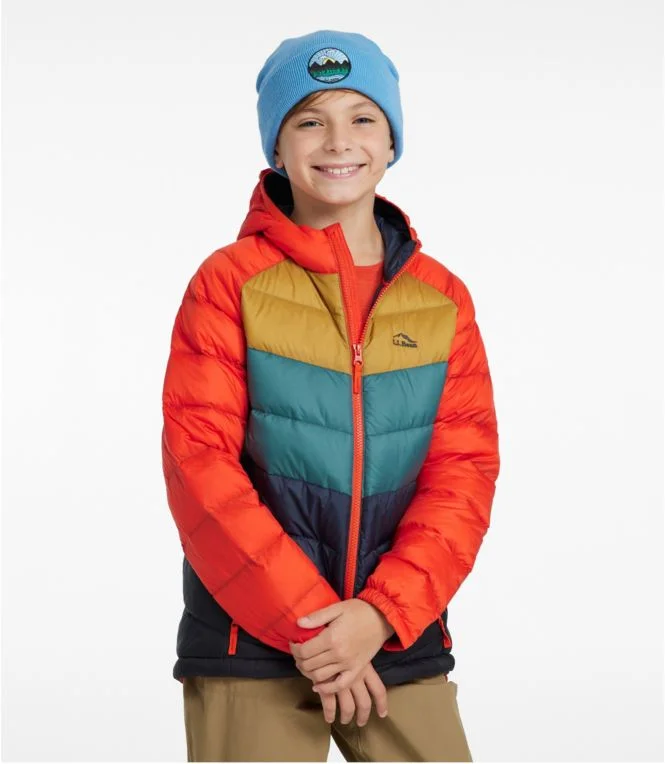 Kids'' Ultralight 650 Down Jacket, Colorblock - Image 4