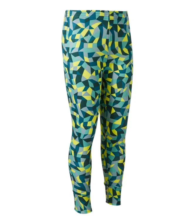 Kids'' Wicked Warm Midweight Long Underwear, Pants Print