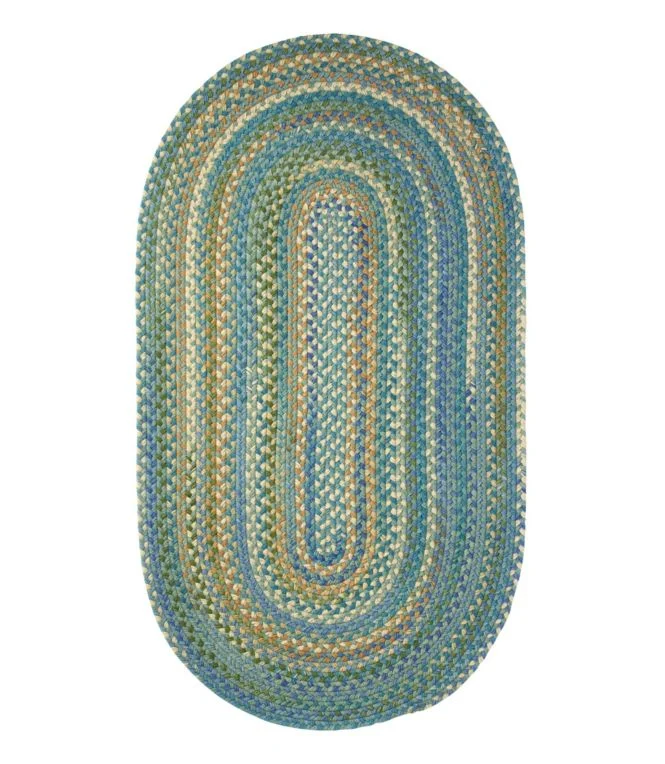 L.L.Bean Braided Wool Rug, Oval - Image 9