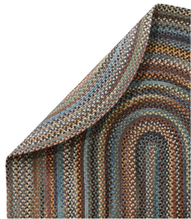 L.L.Bean Braided Wool Rug, Oval - Image 3