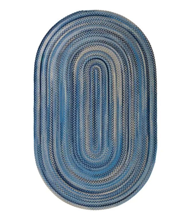 L.L.Bean Braided Wool Rug, Oval - Image 8