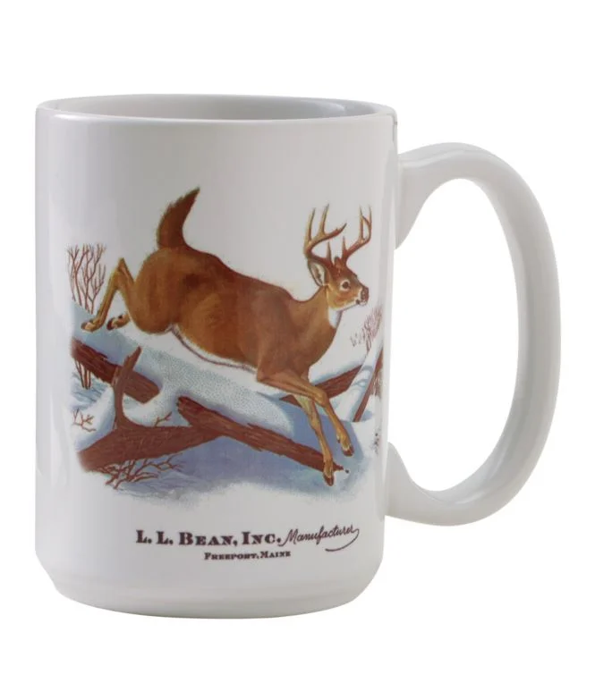 Alternative view of MIF&W Ceramic Mug, White-Tailed Deer