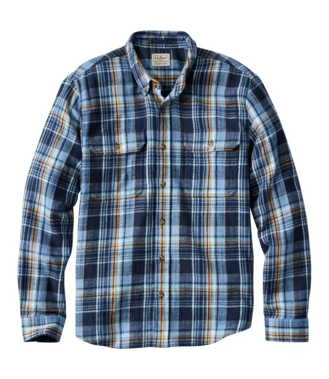 Men''s 1912 Field Flannel Shirt, Slightly Fitted Untucked Fit, Plaid - Image 9