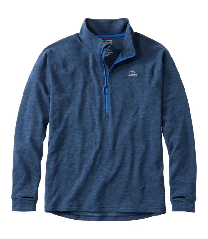 Alternative view of Men''s Adventure Grid Fleece, Quarter-Zip