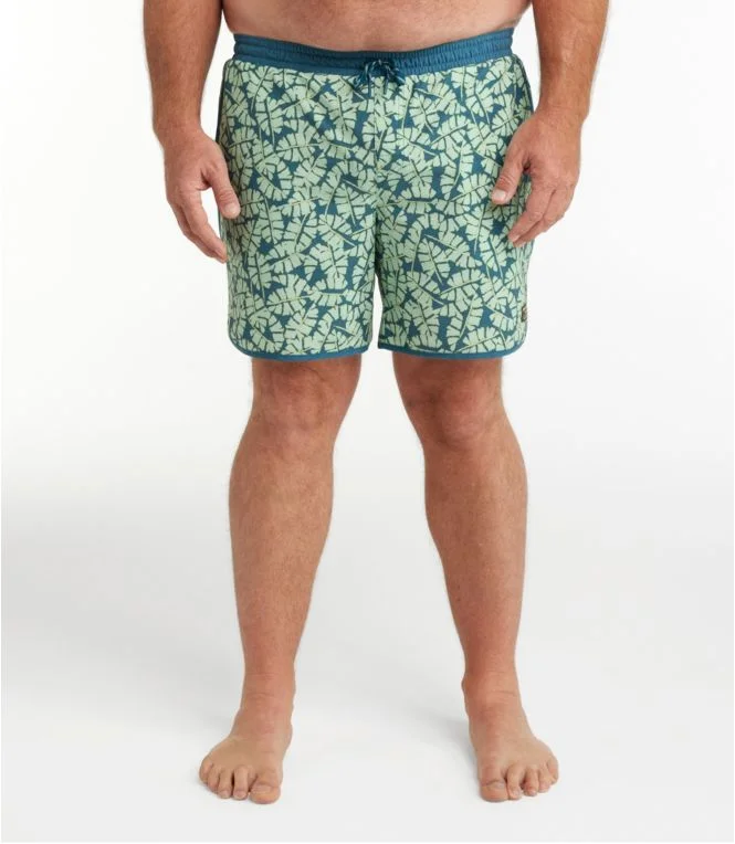 Men''s All-Adventure Swim Shorts, Print, 7""