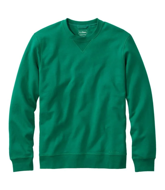 Alternative view of Men''s Athletic Sweats, Classic Crewneck Sweatshirt