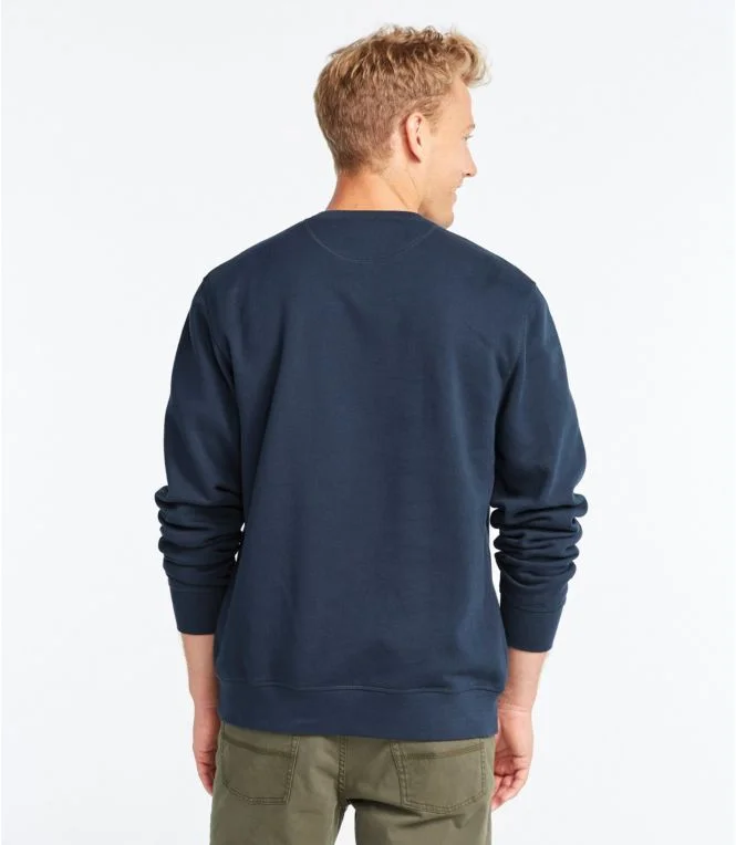 Men''s Athletic Sweats, Classic Crewneck Sweatshirt - Image 4