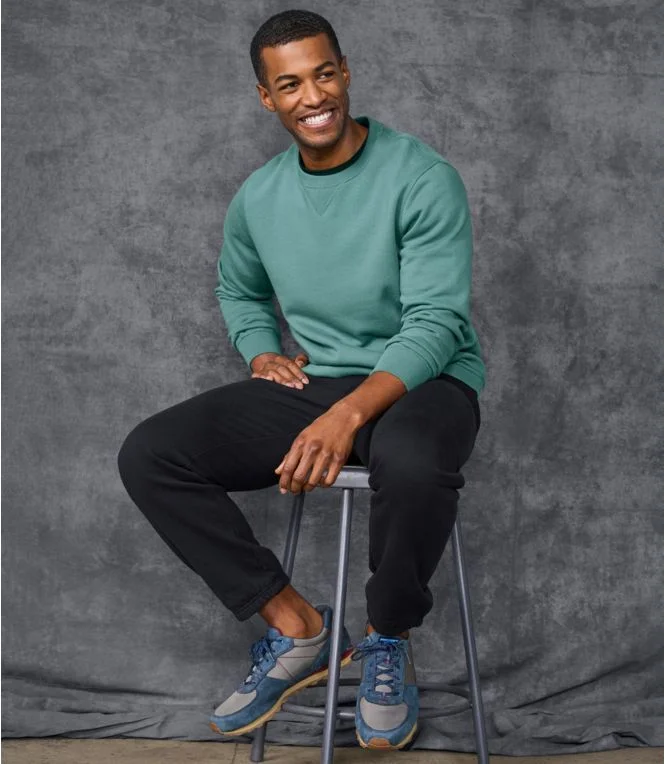 Men''s Athletic Sweats, Classic Crewneck Sweatshirt - Image 7