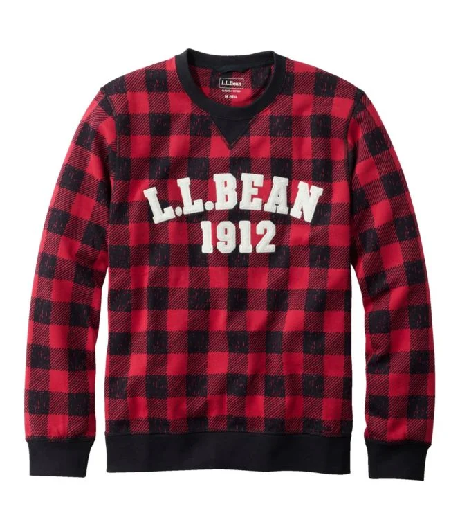 Men''s Athletic Sweats, Classic Crewneck Sweatshirt, Print