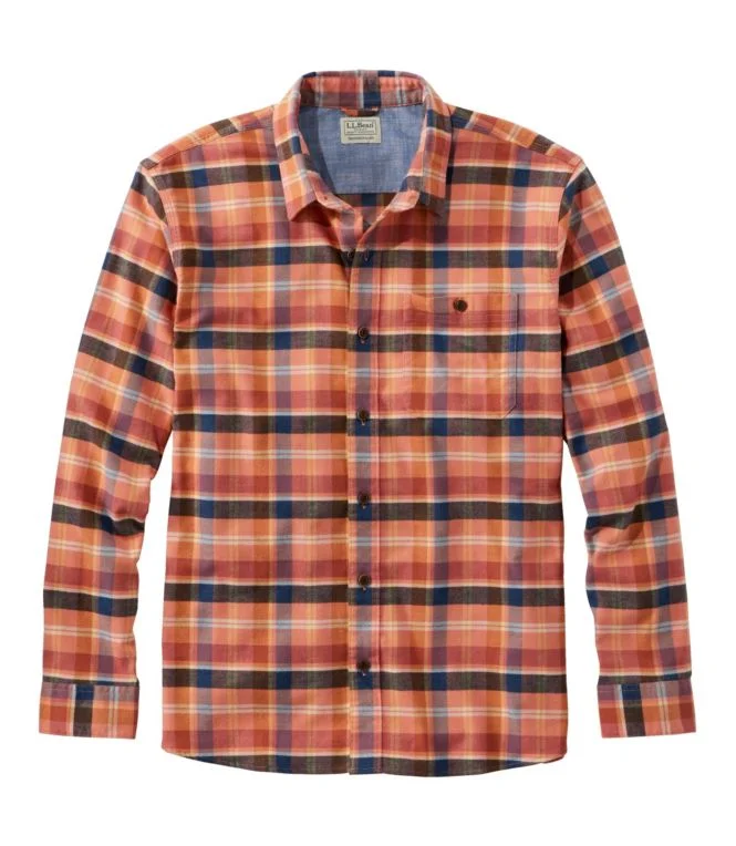 Men''s BeanFlex® All-Season Flannel Shirt, Traditional Untucked Fit, Long-Sleeve - Image 14