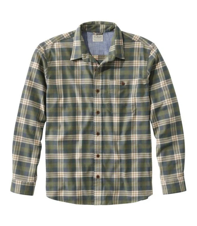 Men''s BeanFlex® All-Season Flannel Shirt, Traditional Untucked Fit, Long-Sleeve - Image 15