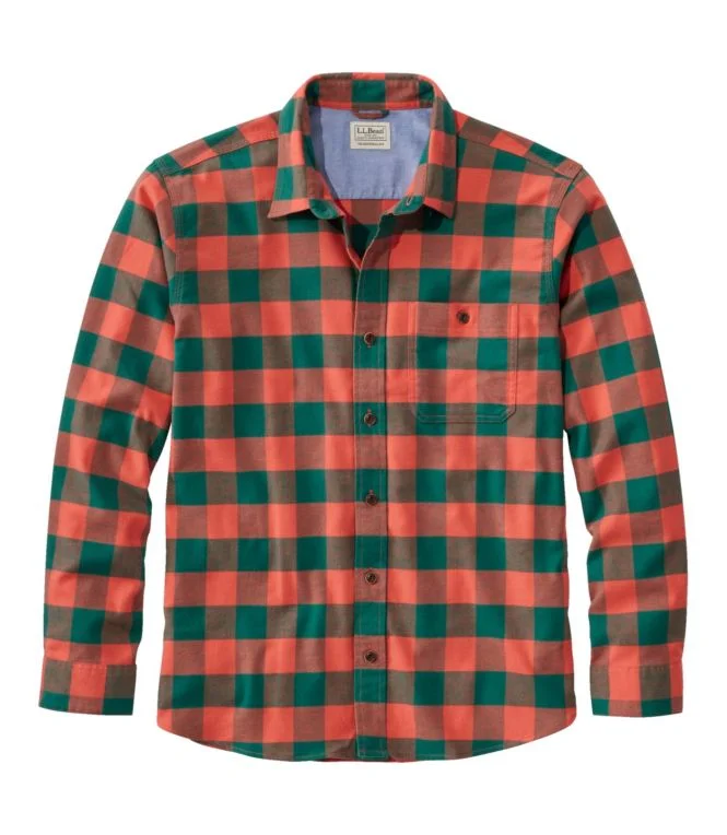 Men''s BeanFlex® All-Season Flannel Shirt, Traditional Untucked Fit, Long-Sleeve - Image 19