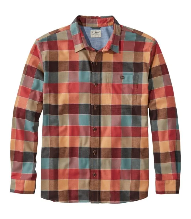 Men''s BeanFlex® All-Season Flannel Shirt, Traditional Untucked Fit, Long-Sleeve - Image 8