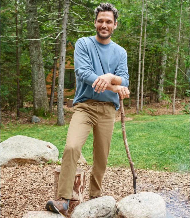 Men''s BeanFlex® Canvas Pants, Pull-On, Standard Fit, Straight Leg - Image 7