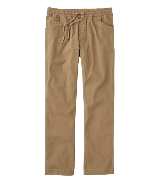 Men''s BeanFlex® Canvas Pull-On Pants, Lined, Standard Fit
