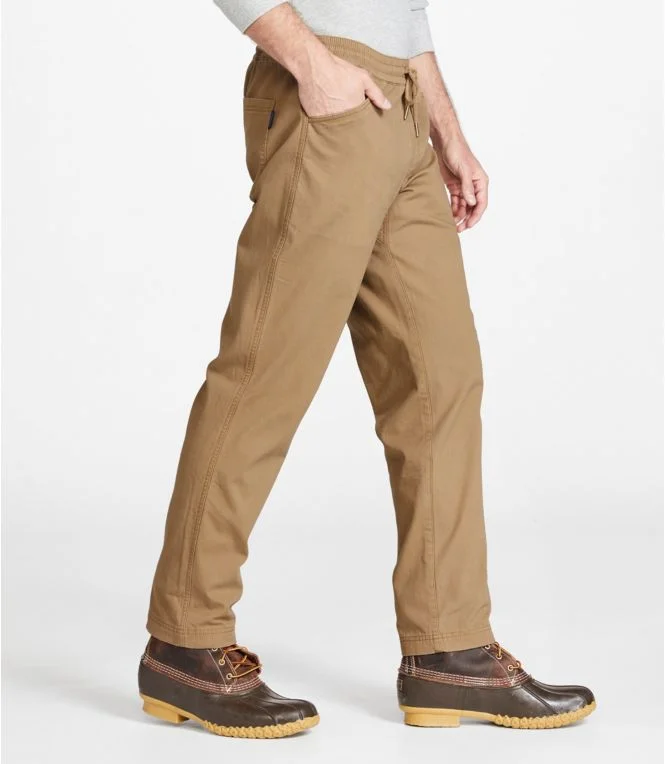 Men''s BeanFlex® Canvas Pull-On Pants, Lined, Standard Fit - Image 5