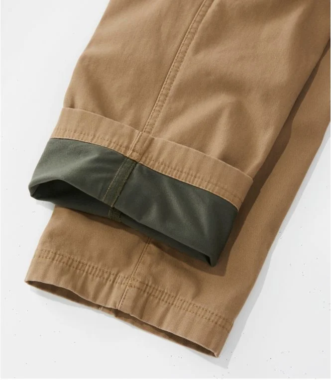 Men''s BeanFlex® Canvas Pull-On Pants, Lined, Standard Fit - Image 6