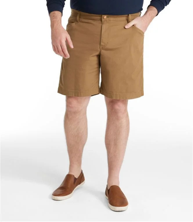 Men''s BeanFlex Canvas Shorts, 9""