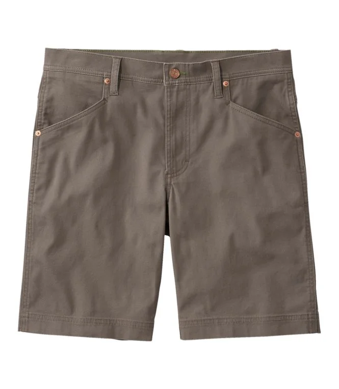 Men''s BeanFlex Canvas Shorts, 9""