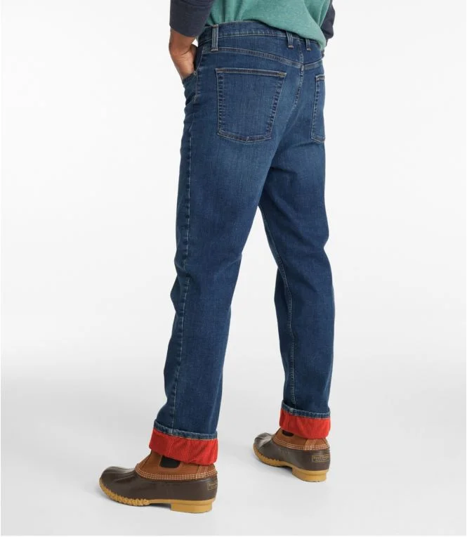 Men''s BeanFlex® Jeans, Classic Fit, Fleece-Lined