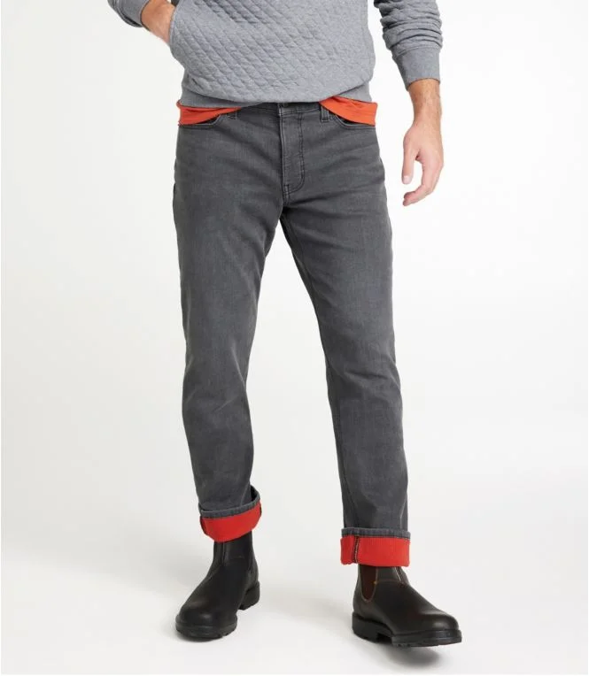 Men''s BeanFlex® Jeans, Standard Athletic Fit, Fleece-Lined - Image 10
