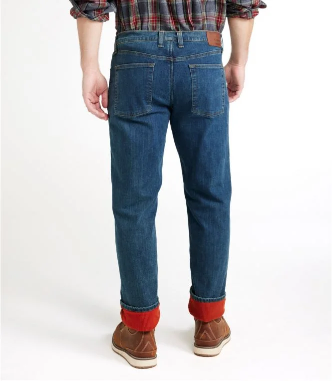 Men''s BeanFlex® Jeans, Standard Athletic Fit, Fleece-Lined - Image 3