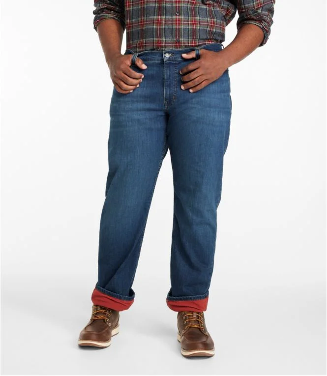 Men''s BeanFlex® Jeans, Standard Athletic Fit, Fleece-Lined - Image 5