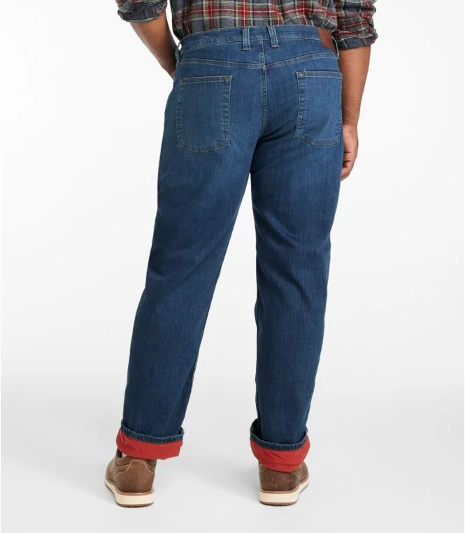 Men''s BeanFlex® Jeans, Standard Athletic Fit, Fleece-Lined - Image 6