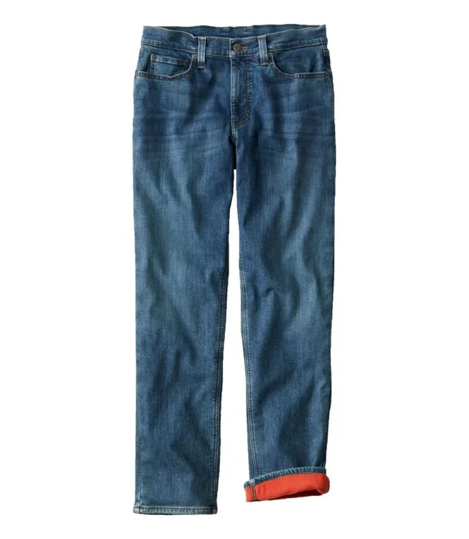 Men''s BeanFlex® Jeans, Standard Athletic Fit, Fleece-Lined - Image 8