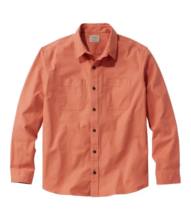 Men''s BeanFlex® Twill Shirt, Traditional Untucked Fit, Long-Sleeve - Image 10