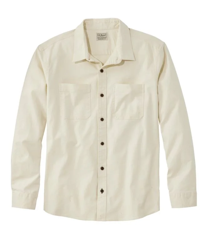 Men''s BeanFlex® Twill Shirt, Traditional Untucked Fit, Long-Sleeve - Image 11