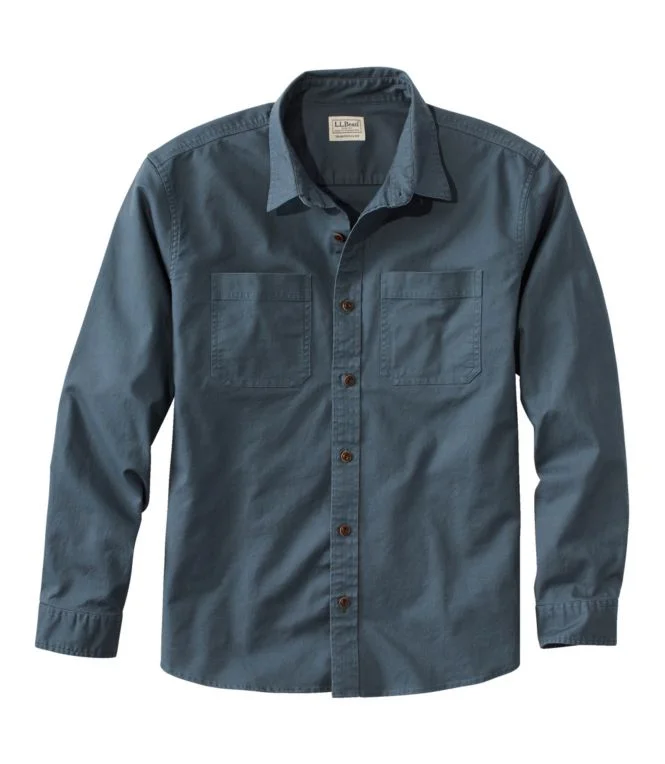 Men''s BeanFlex® Twill Shirt, Traditional Untucked Fit, Long-Sleeve - Image 12