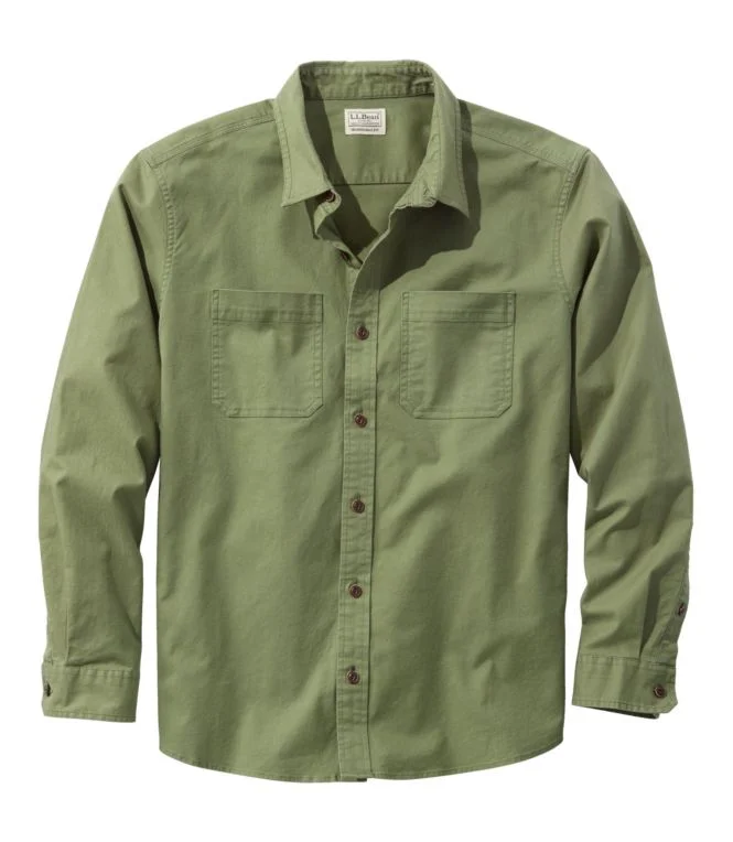 Men''s BeanFlex® Twill Shirt, Traditional Untucked Fit, Long-Sleeve - Image 13