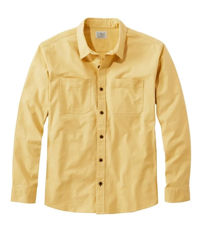 Alternative view of Men''s BeanFlex® Twill Shirt, Traditional Untucked Fit, Long-Sleeve