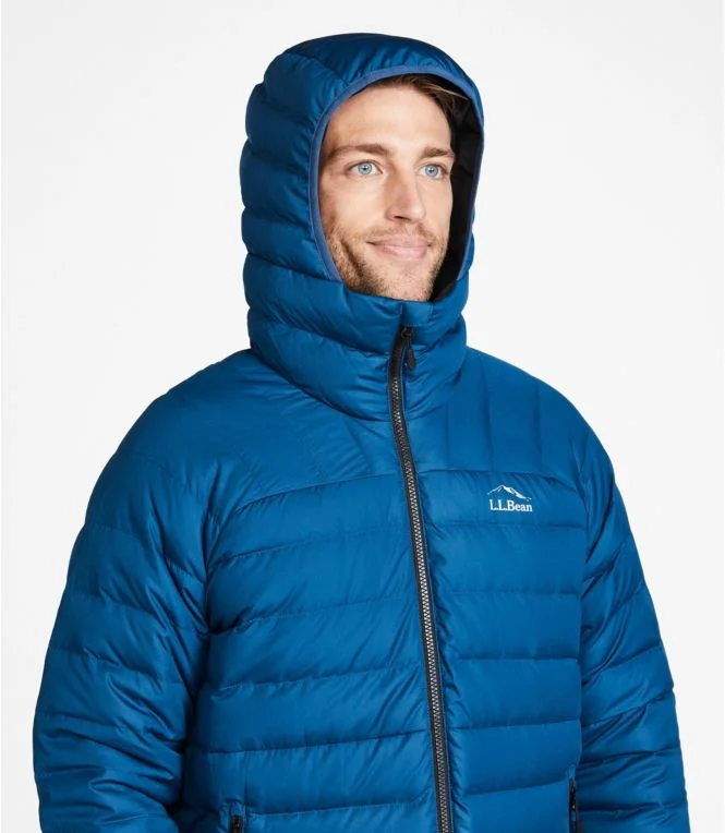 Men''s Bean''s Down Hooded Jacket - Image 5
