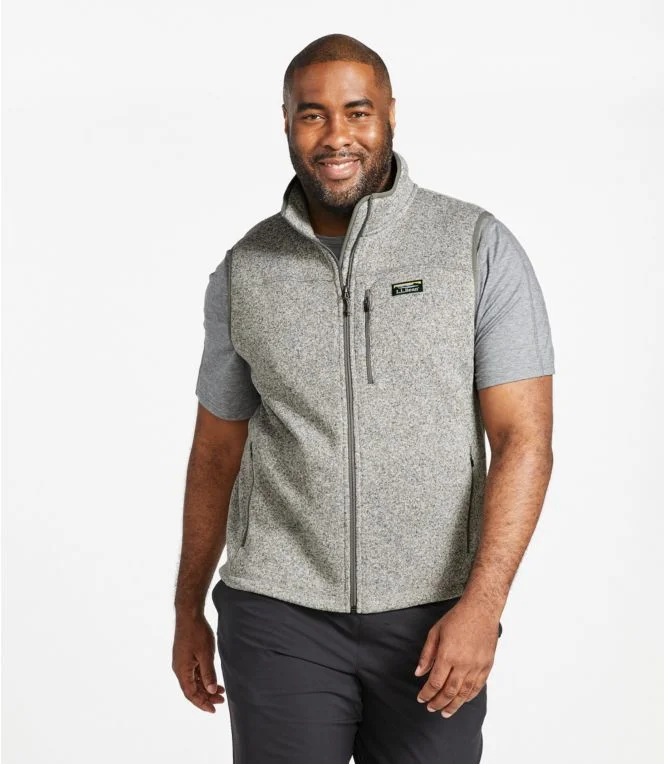 Men''s Bean''s Sweater Fleece Vest - Image 5