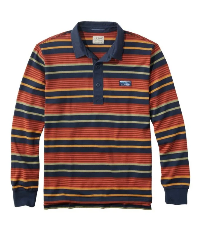 Men''s Bean''s Vintage Soft Rugby, Stripe