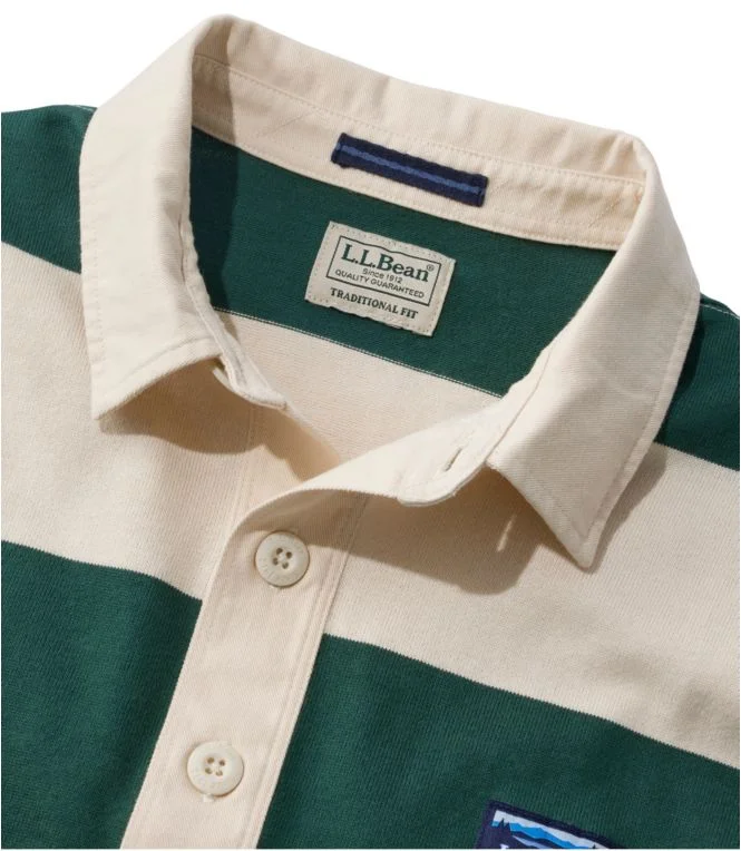 Men''s Bean''s Vintage Soft Rugby, Stripe - Image 7